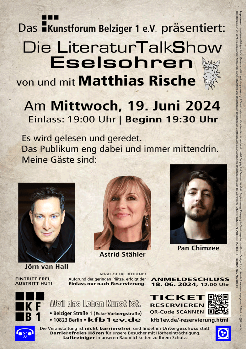 LiteraturTalkShow Eselsohren_Mit-19-Juni-2024_im_KFB1