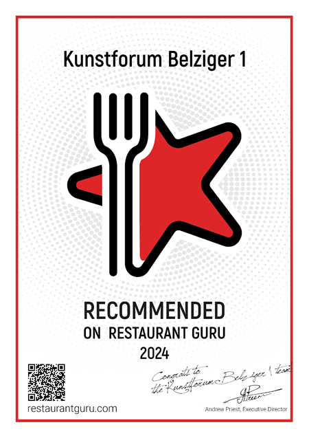 RestaurantGuru_Certificate_Kunstforum_Belziger_1