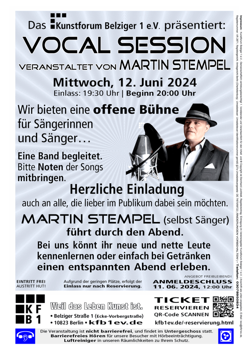 Vocal Session hosted by Martin Stempel im Kunstforum Belziger 1-am_12_Juni_2024